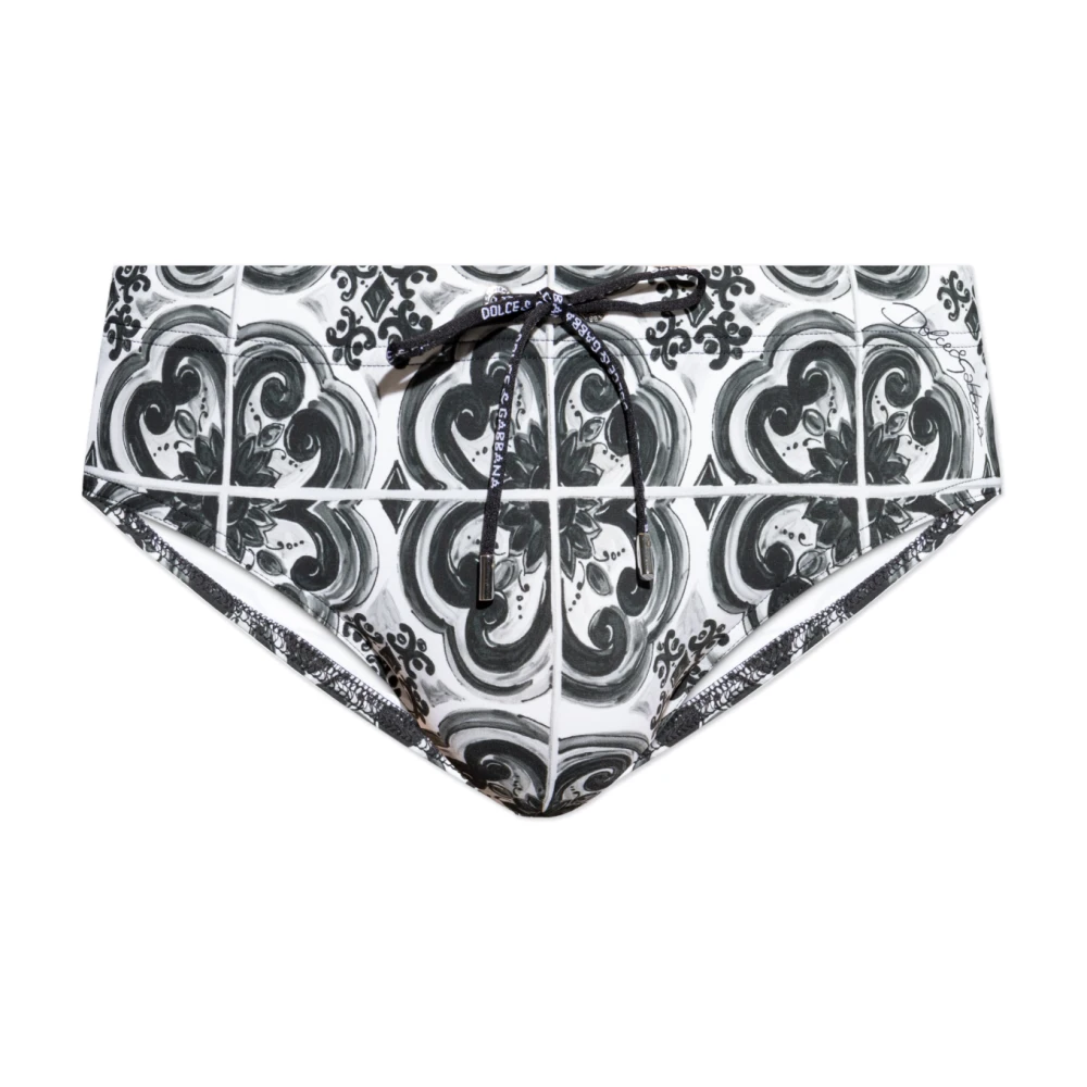 Dolce & Gabbana Herren Grau Bademode, Xsgröße: