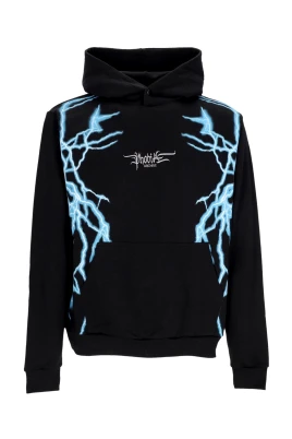 Lateral Lightning Print Hoodie