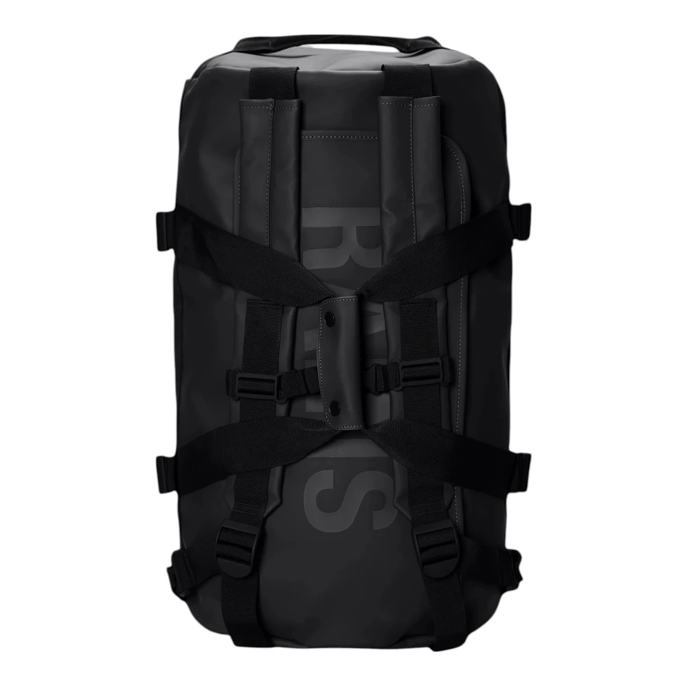 Rains Texel Duffel Bag Small - Unisex - Backpacks - Black - One Size - Sport