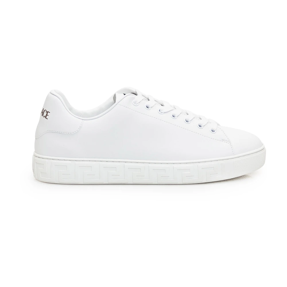 Versace Greca Nylon Sneakers Heren Schoenen Wit