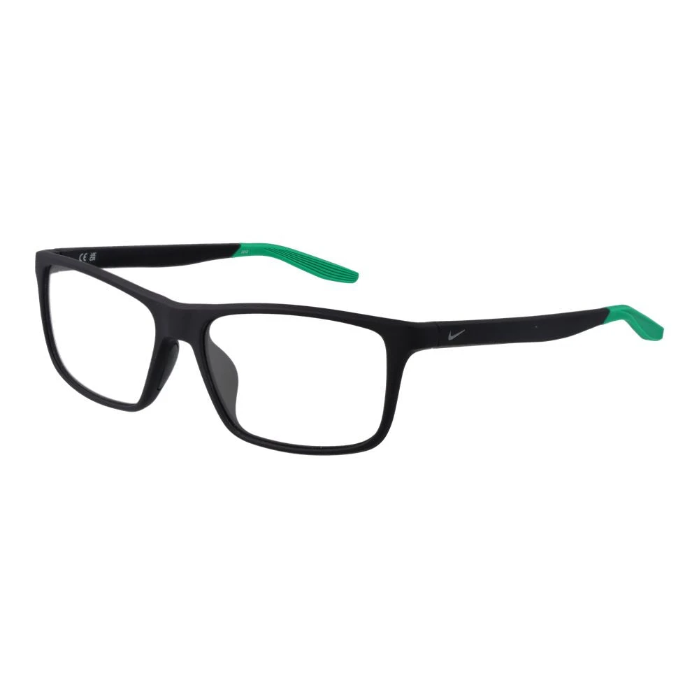 Nike Men's Black Glasses, One Size, Grey Optical Glasses Full-Rim