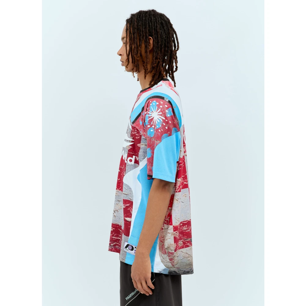 P.a.m. Grafische Print Voetbalshirt Multicolor Heren