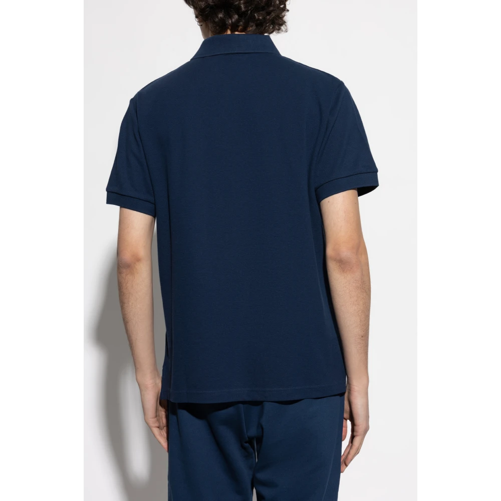 Versace Jeans Couture Polo met logo Blue Heren