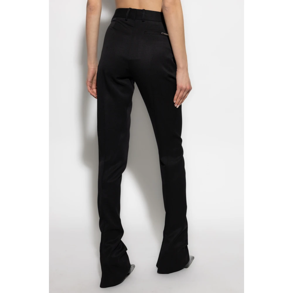 The Attico Wollen broek Black Dames