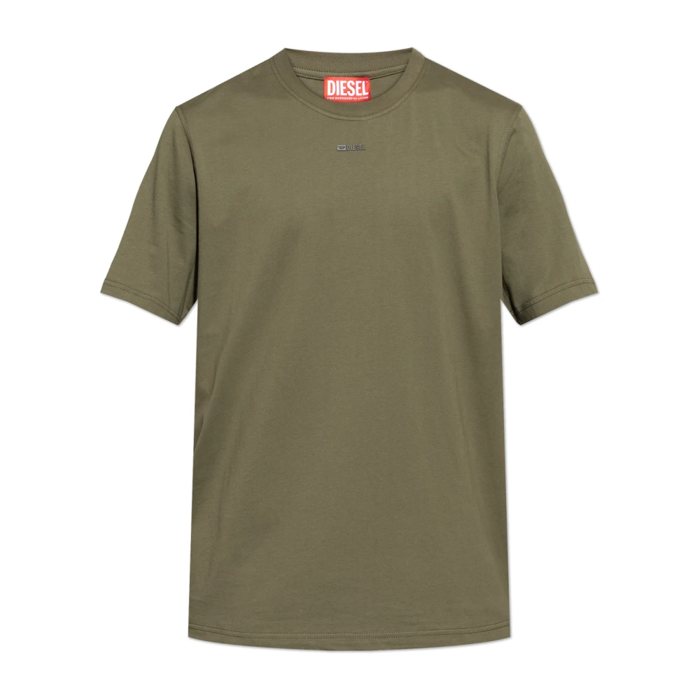 Diesel Uomo Verde Top, 3XL, New,