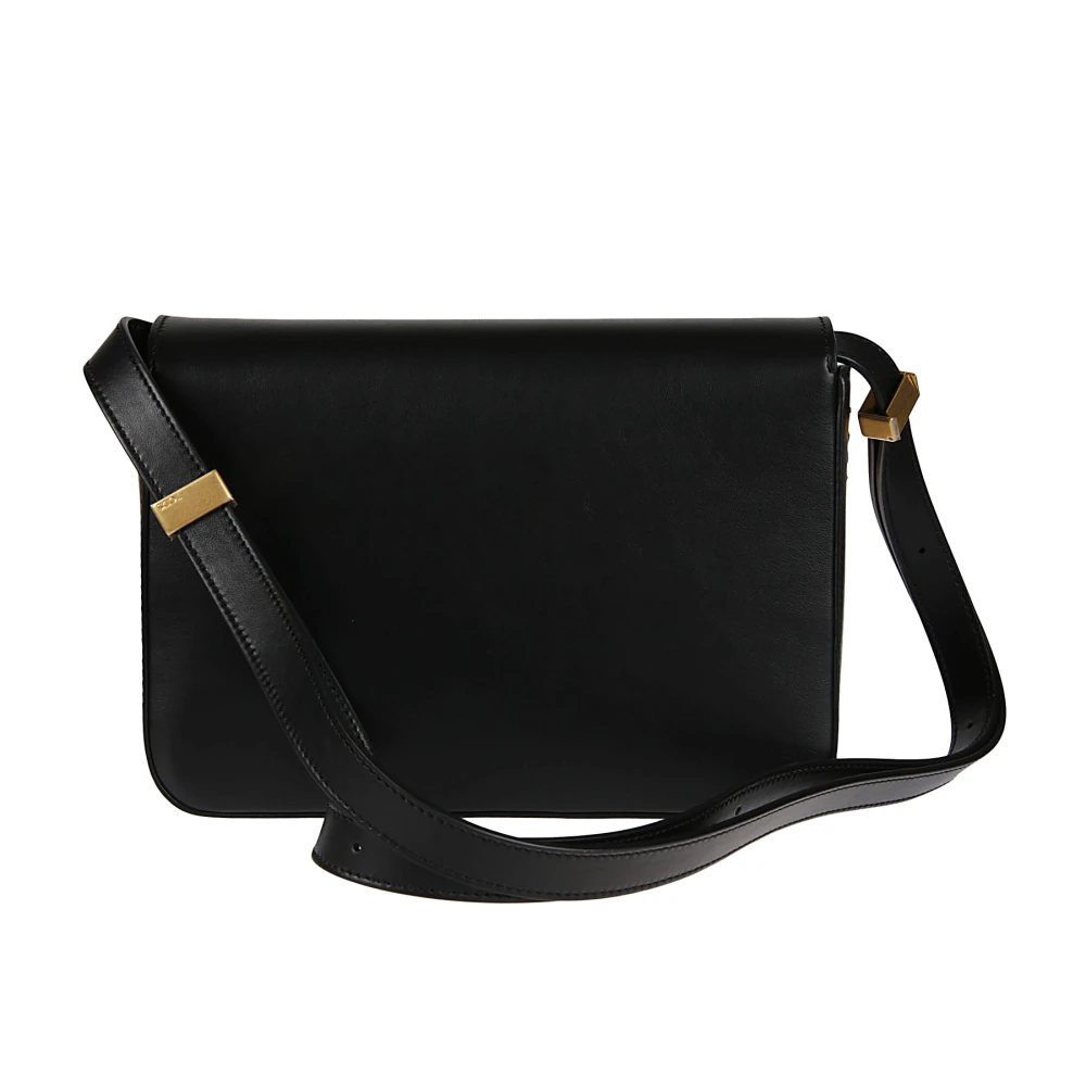 TOD'S Stijlvolle Mini Schoudertas Black Dames