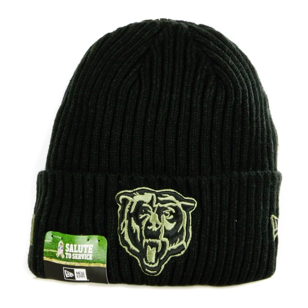 new era NFL 20 Salute To Service Gebreide Muts Black Heren