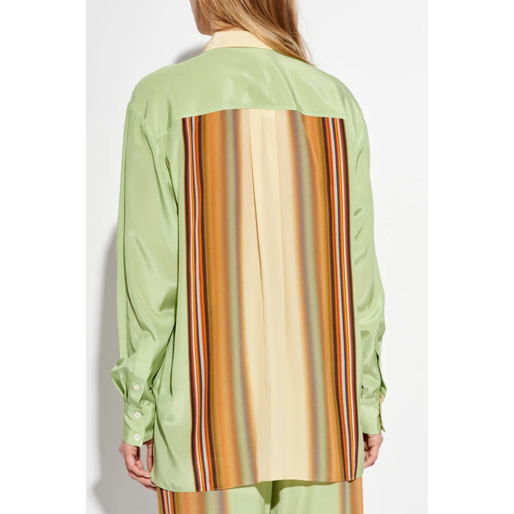 Paul Smith Zijden overhemd Multicolor Dames