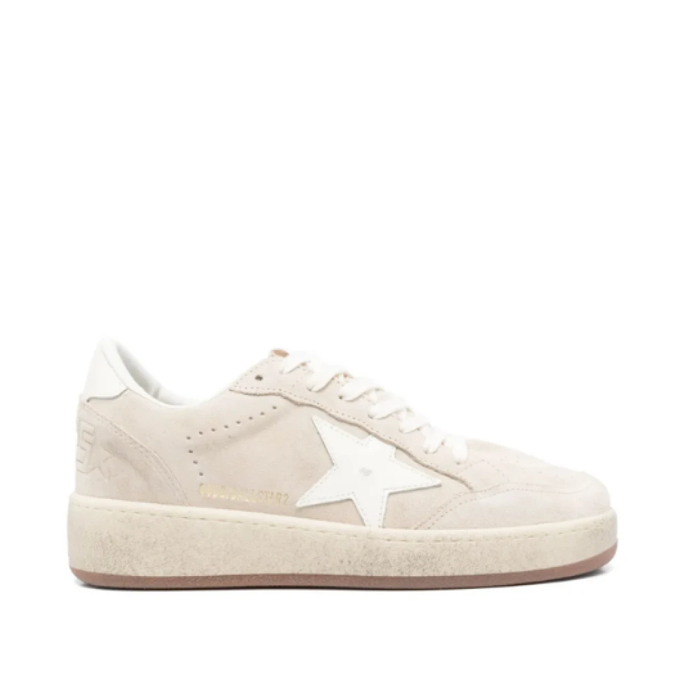 Golden Goose Sneakers Ball Star 2 Italië Dames Schoenen Beige