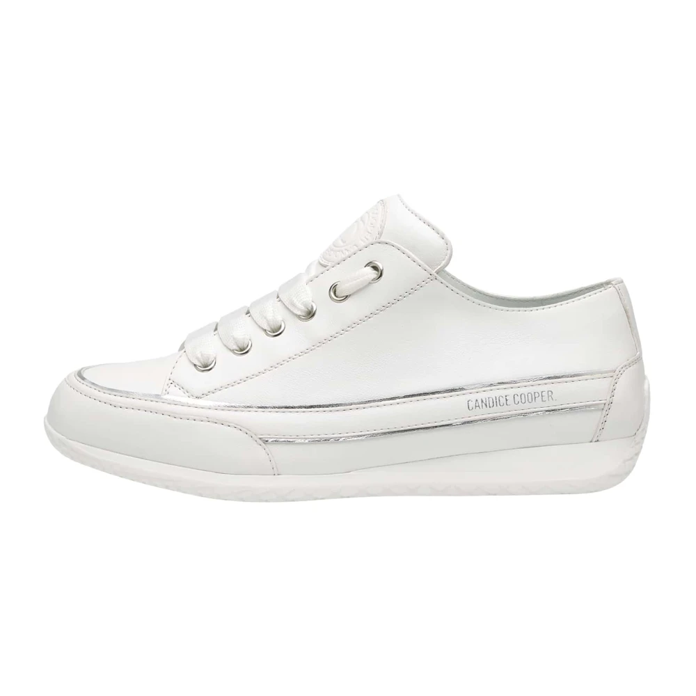 Candice Cooper Leren sneakers Janis Strip Chic S Dames Schoenen Wit