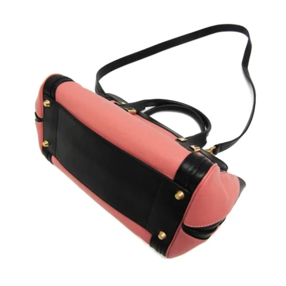 Chloé Pre-owned Leather handbags Pink Dames