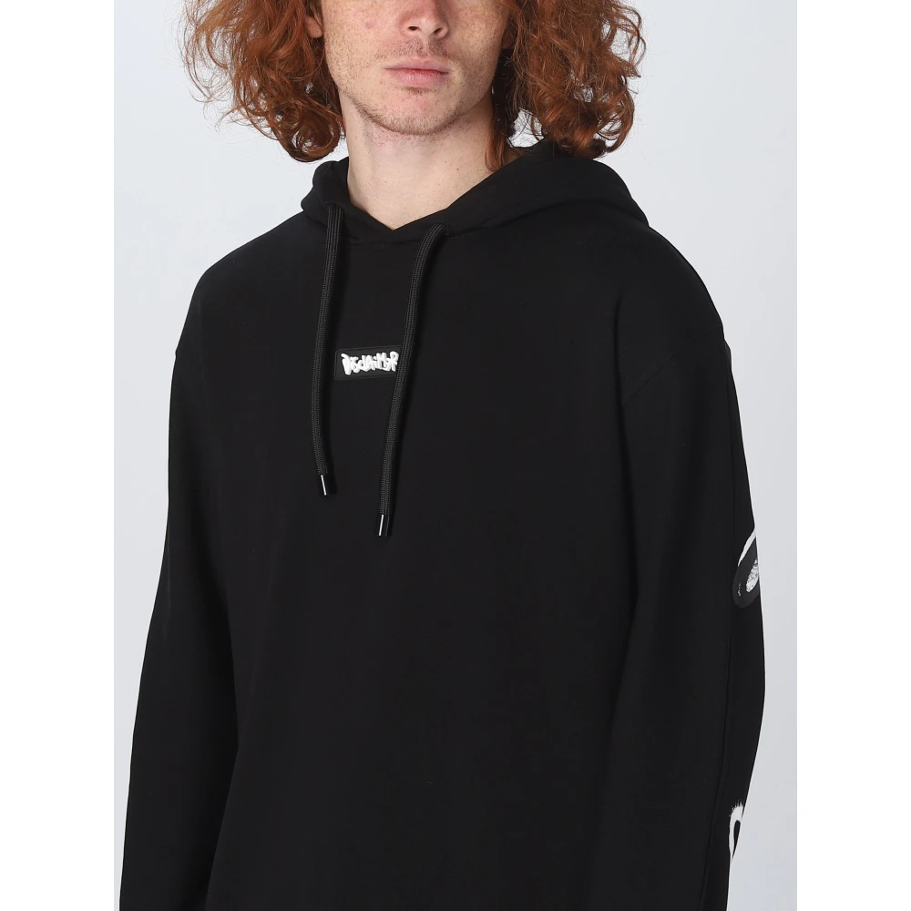 Disclaimer Zwarte Sweaters Stijlvolle Collectie Black Heren