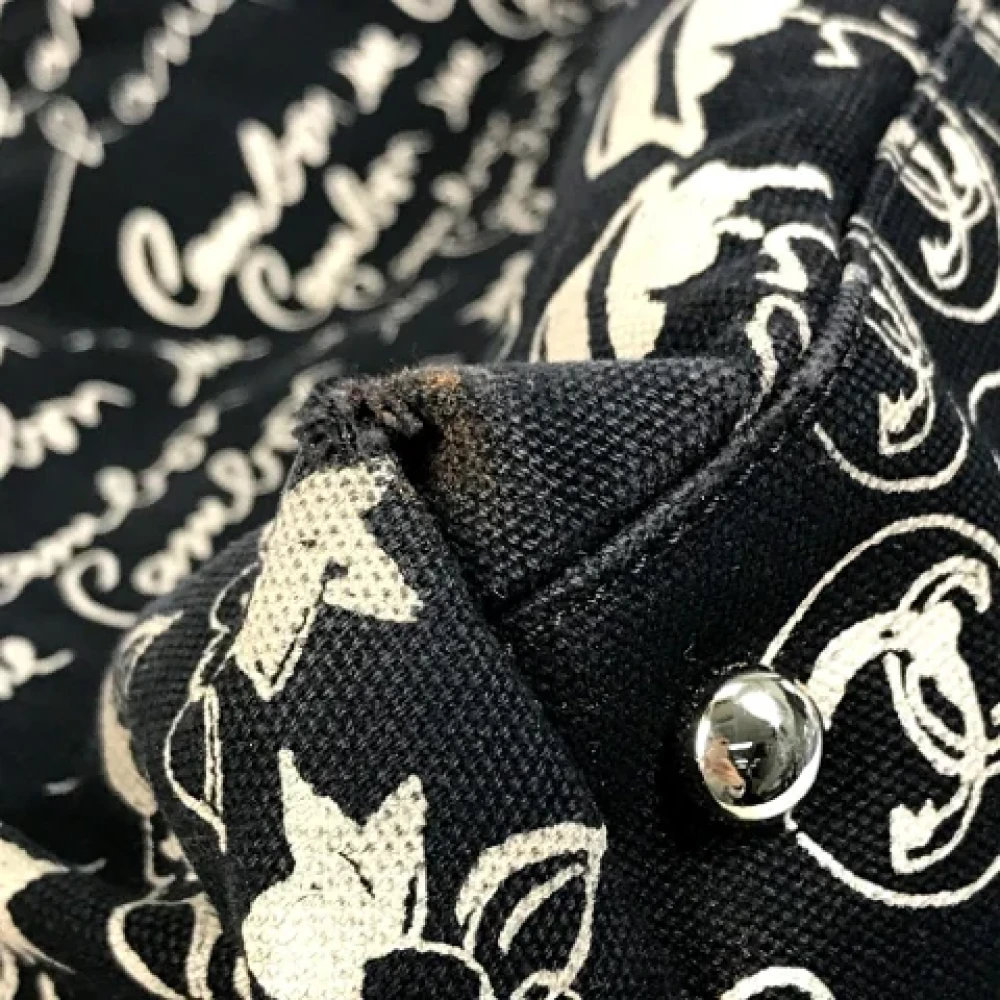 Chanel Vintage Pre-owned Fabric chanel-bags Black Dames