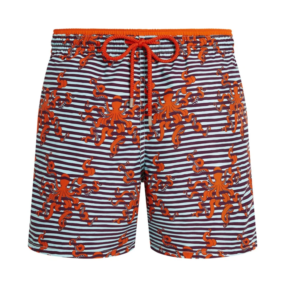 Vilebrequin Uomo Multicolor - Moka Octopus In Stripes - Swimwear - E - M
