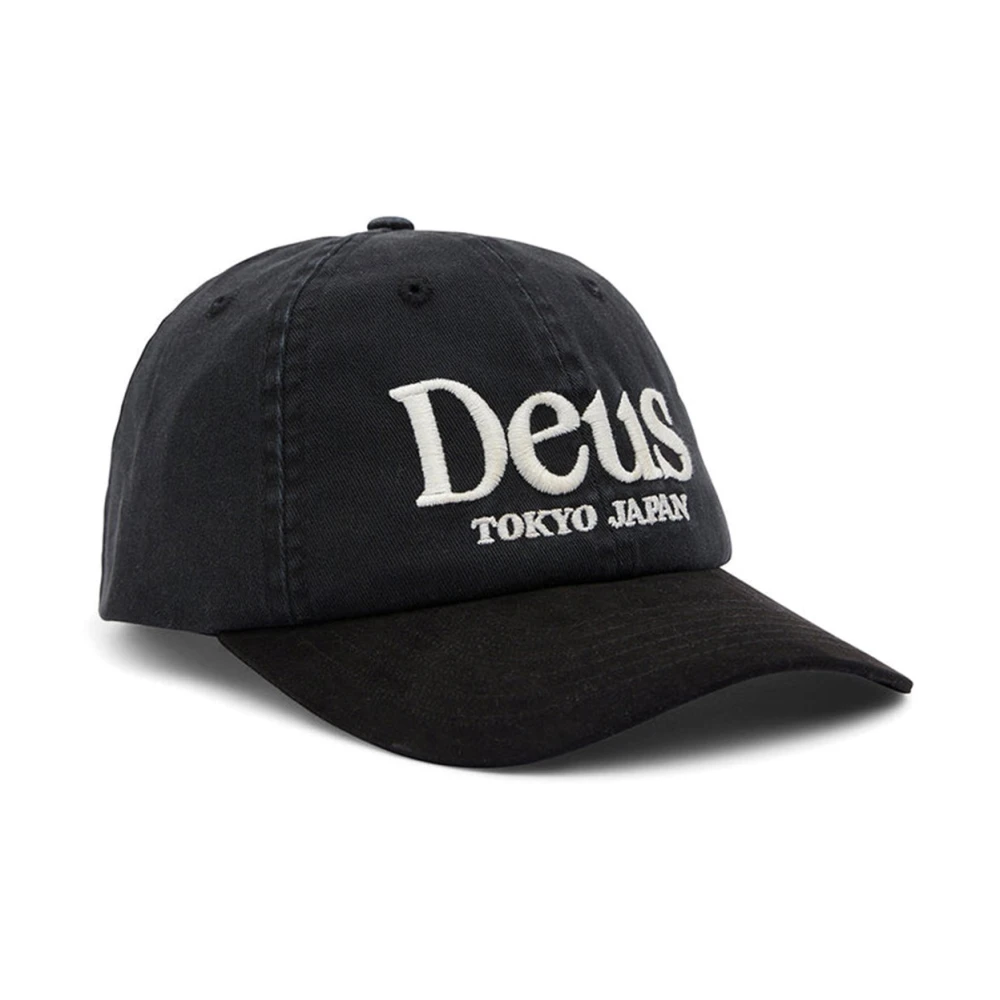 Deus Ex Machina Caps Black, Unisex