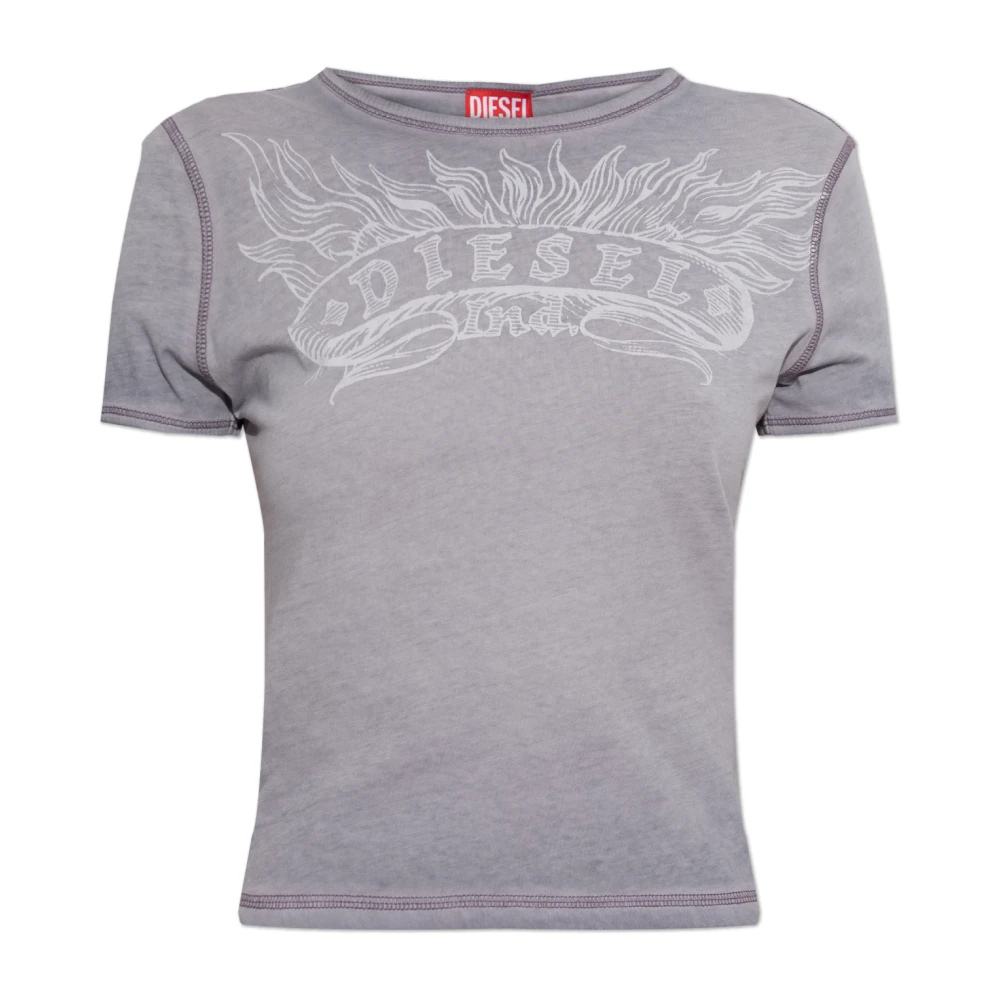 Diesel Donna Viola Top, Xs, New,