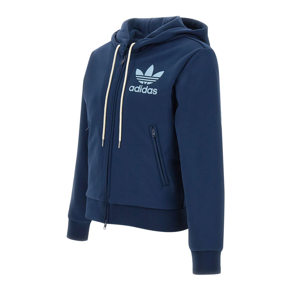 Adidas WB Track Hoodie Sweater Navy Blue Heren