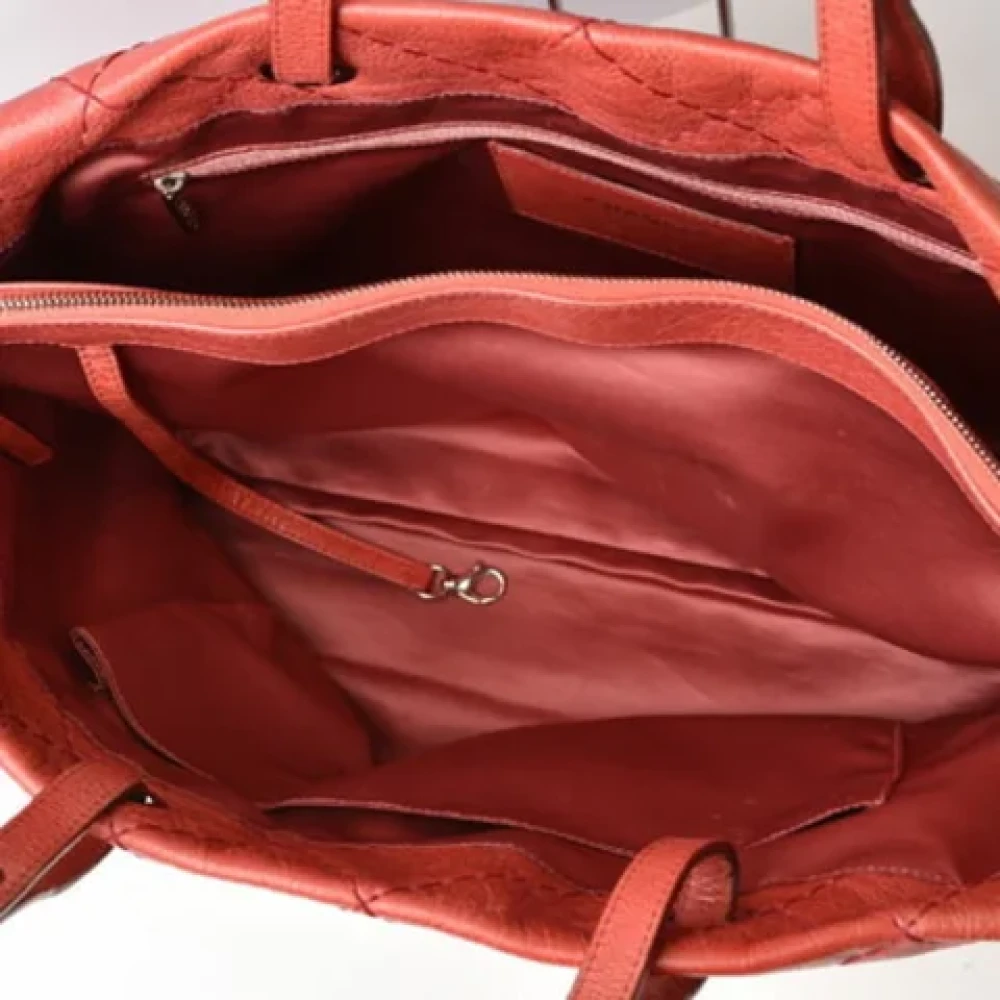 Chanel Vintage Pre-owned Fabric chanel-bags Pink Dames