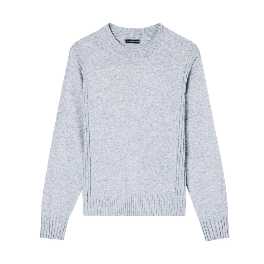Armani Exchange Damen Grau Strickwaren, Lgröße:
