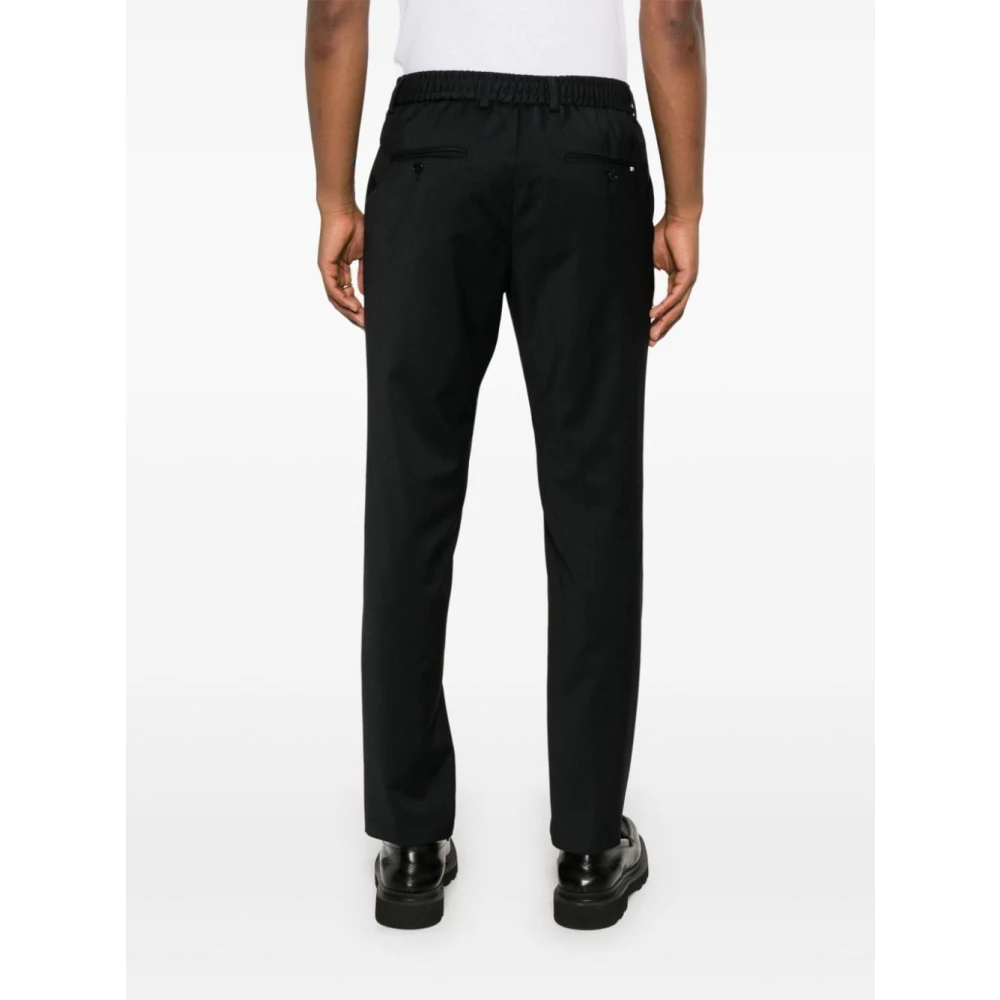 Hugo Boss Wollen Broek voor Mannen Black Heren
