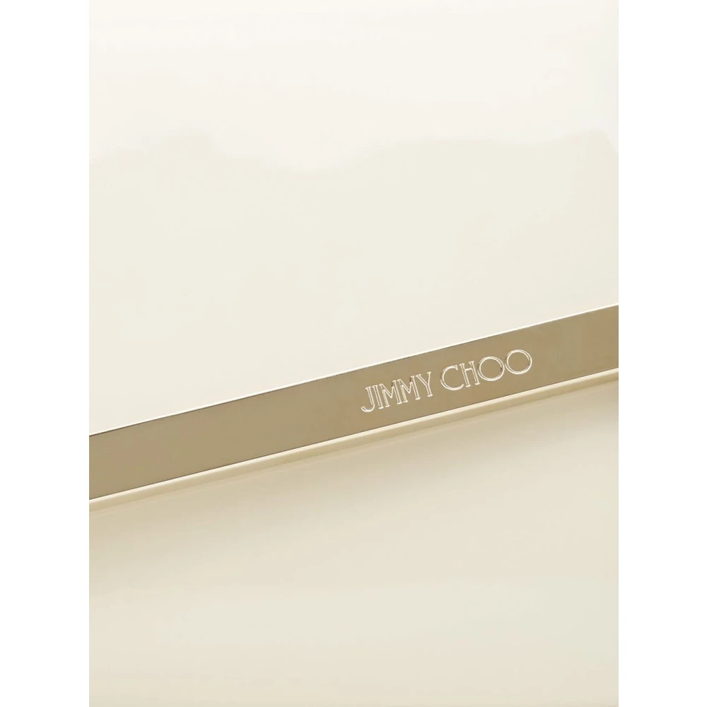Jimmy Choo Witte Clutches voor Vrouwen Aw24 White Dames