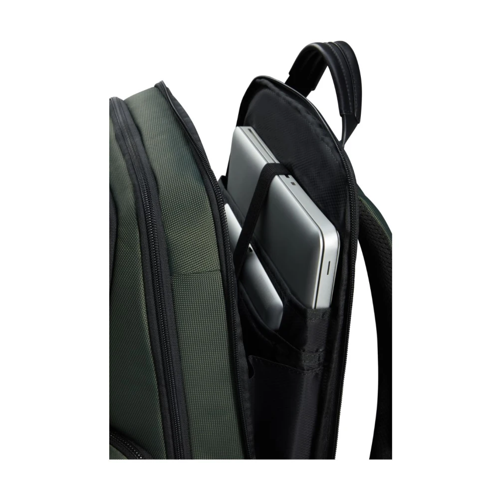 Samsonite Urban-Eye Stijlvolle Rugzak Green Heren