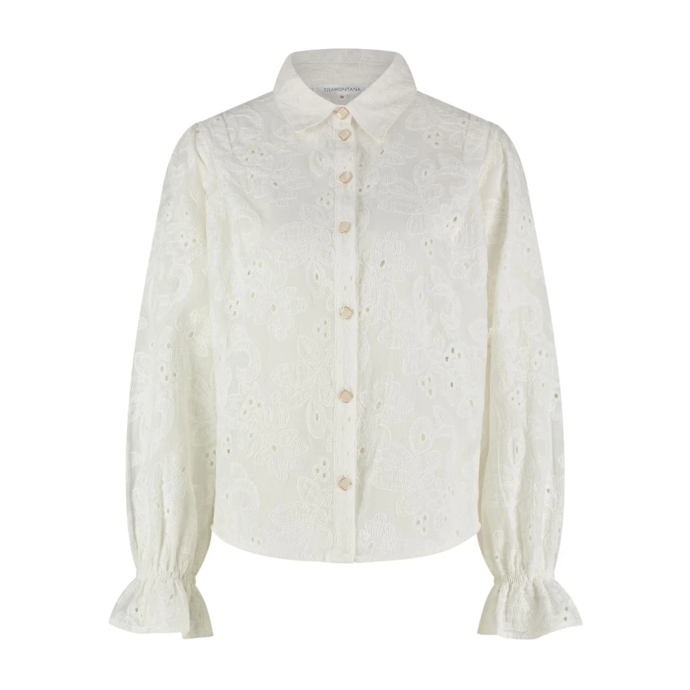 Tramontana blouse Q17-11-301 1100 White Dames