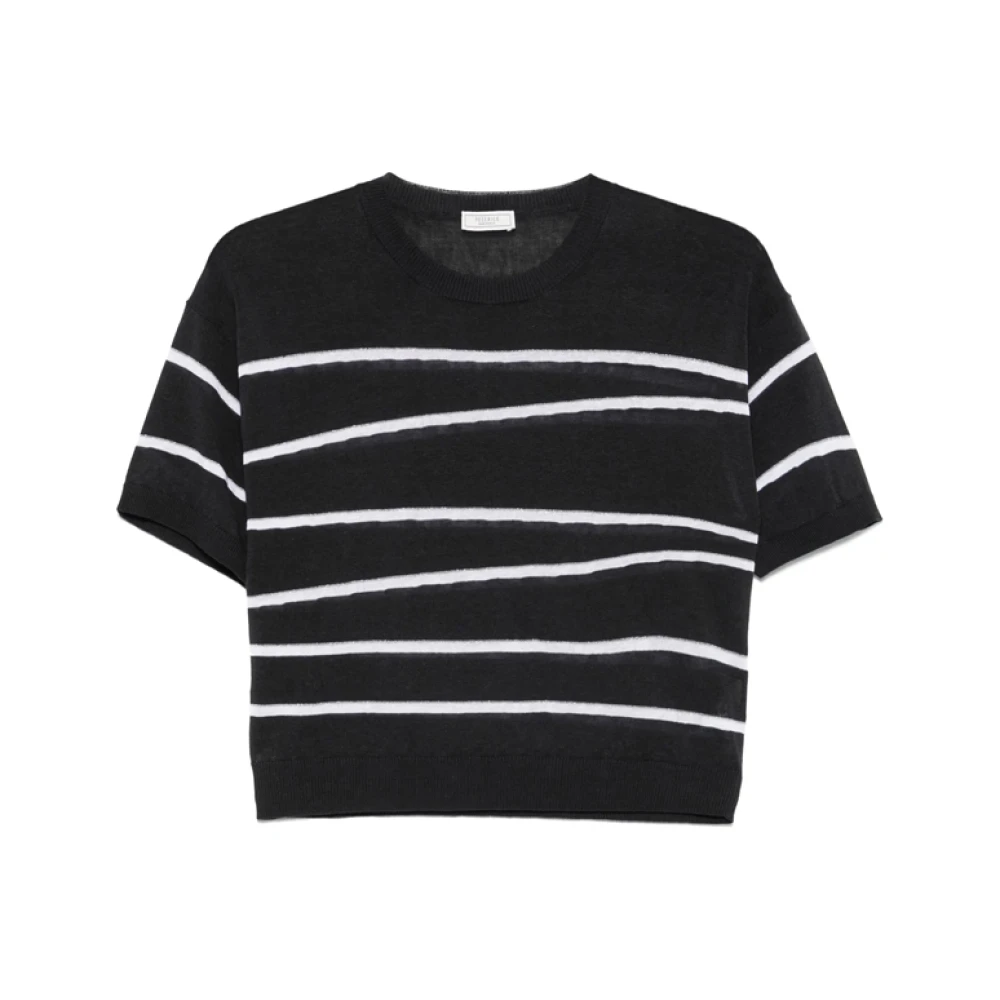 Peserico - Tops > T-Shirts - Blue - Peserico - Modalova