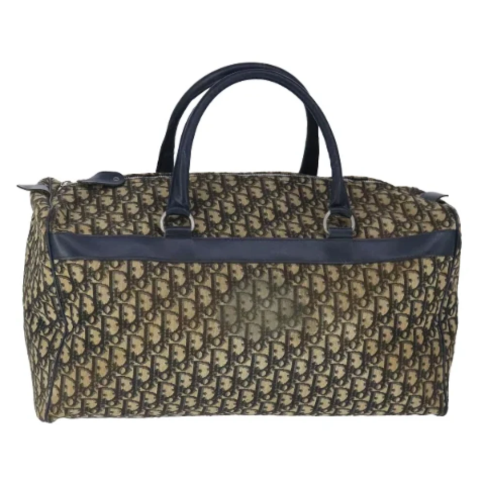 Dior Vintage Pre-owned Canvas dior-bags Blue Dames