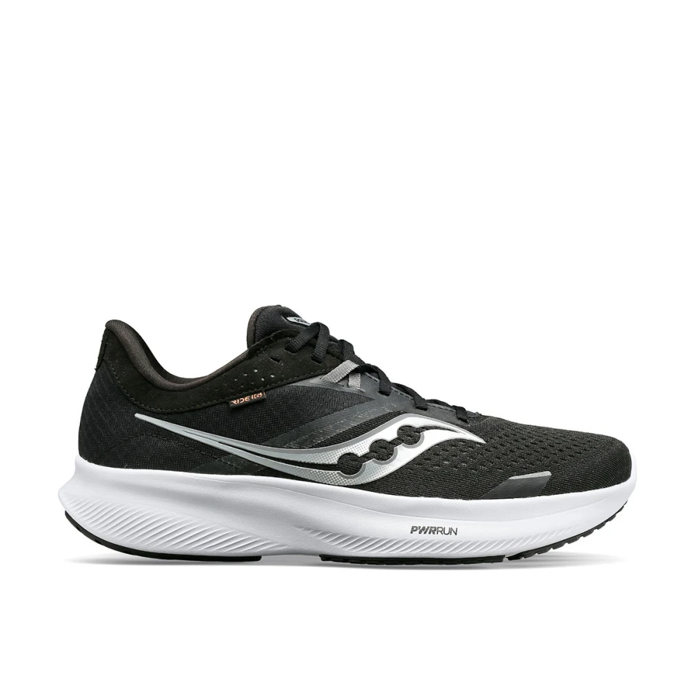 Saucony Stijlvolle /Witte Ride 16 Sneakers Dames Schoenen Zwart