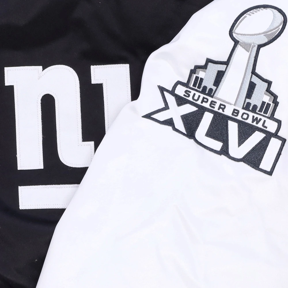 Mitchell & Ness NFL Team Origins Varsity Satin Jacket Black Heren