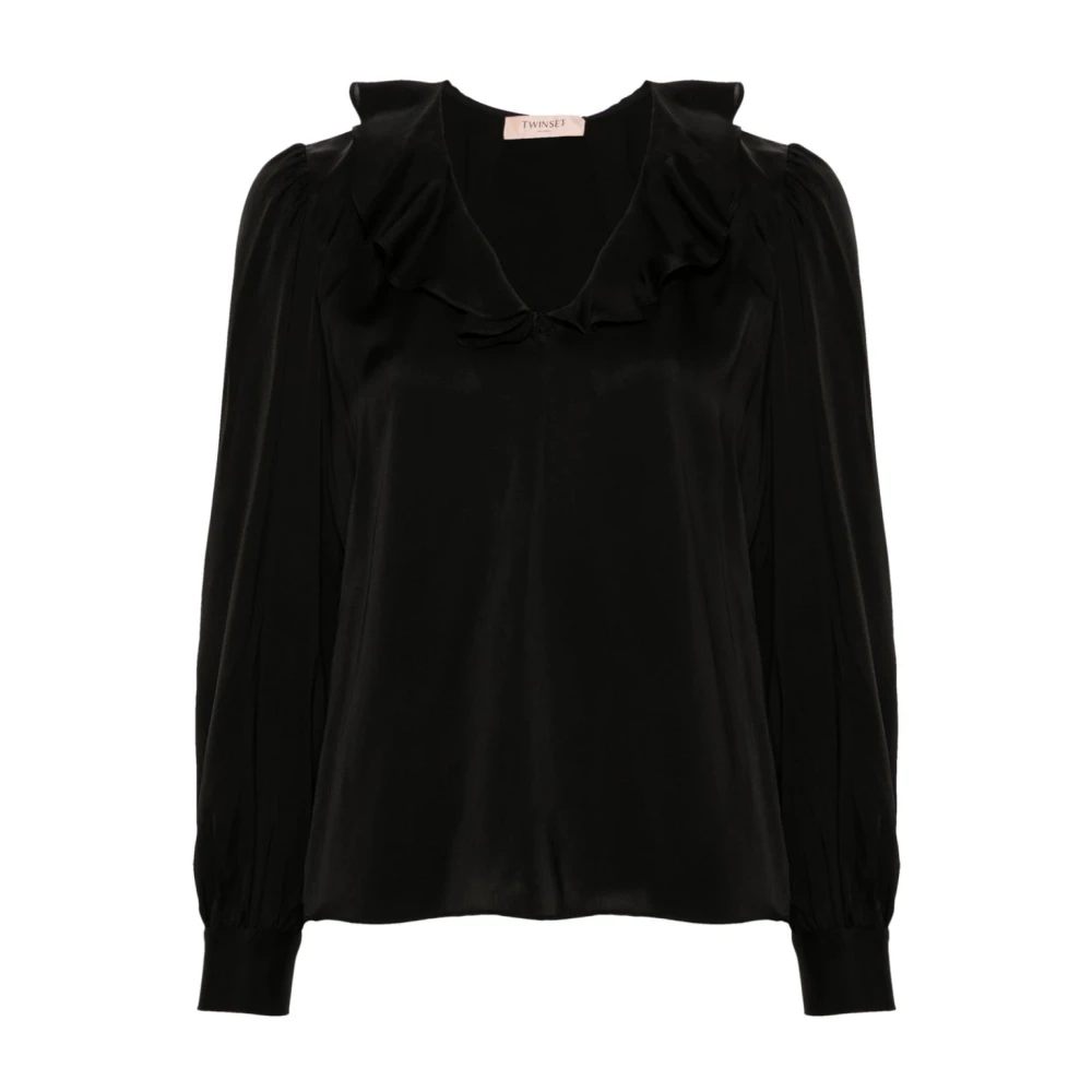 Twinset Zwart Shirt Set Black Dames