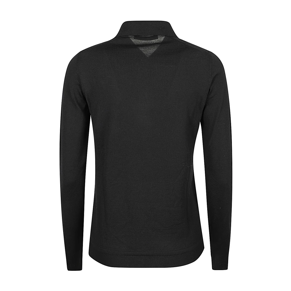 Goes Botanical Zwarte Polo Shirt Black Heren
