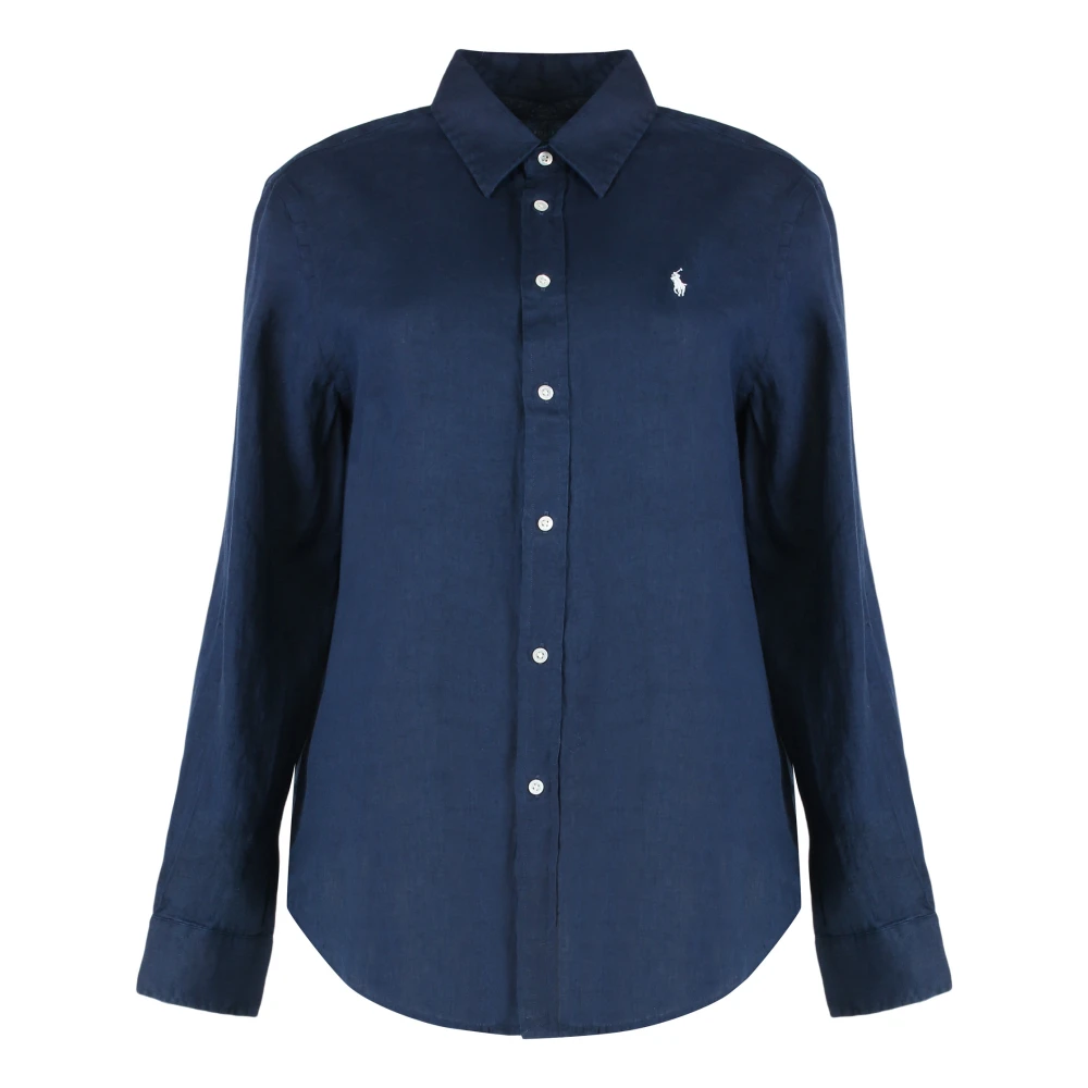 Polo Ralph Lauren Donna Blu Camicette S, New,