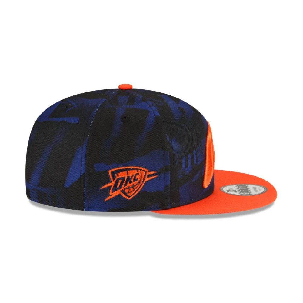 new era NBA ALT Cap Blauw Patched Logo Blue Heren
