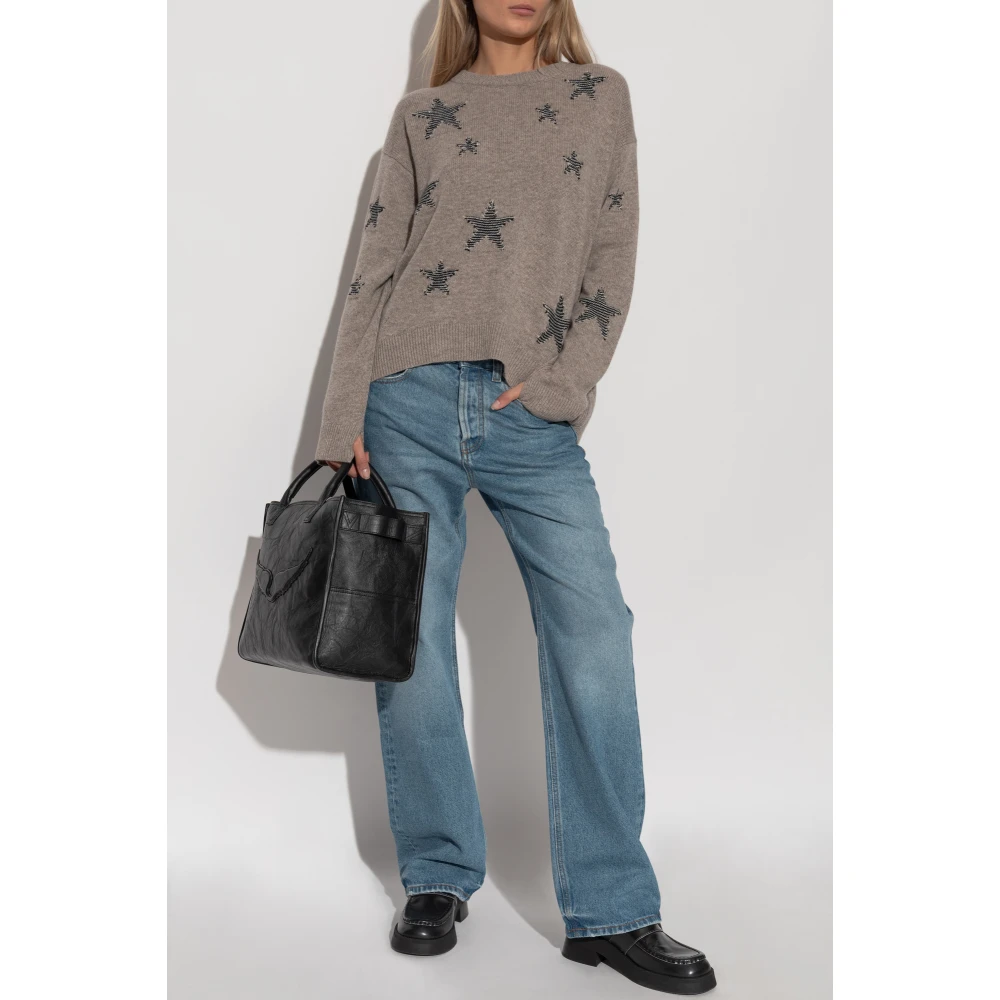 Zadig & Voltaire Kasjmier trui Beige Dames