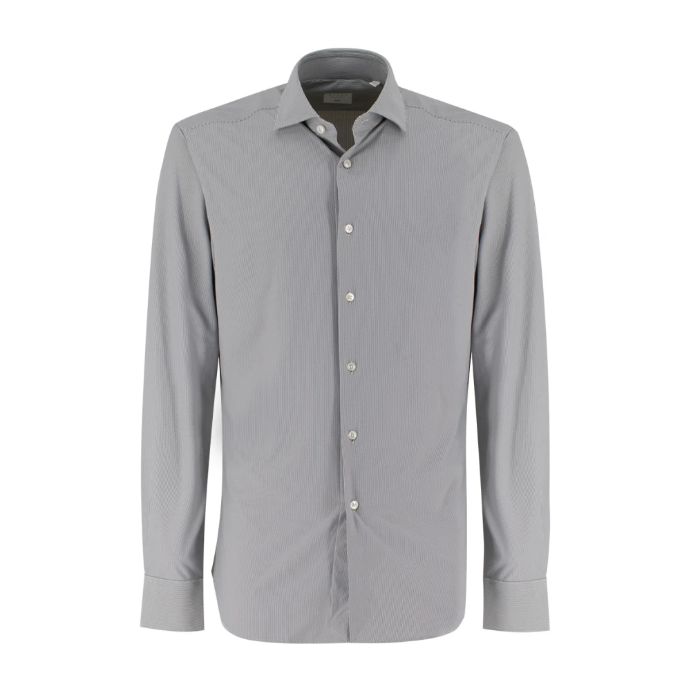 Xacus Elegante Formele Shirt met Japanse Technologie Gray Heren