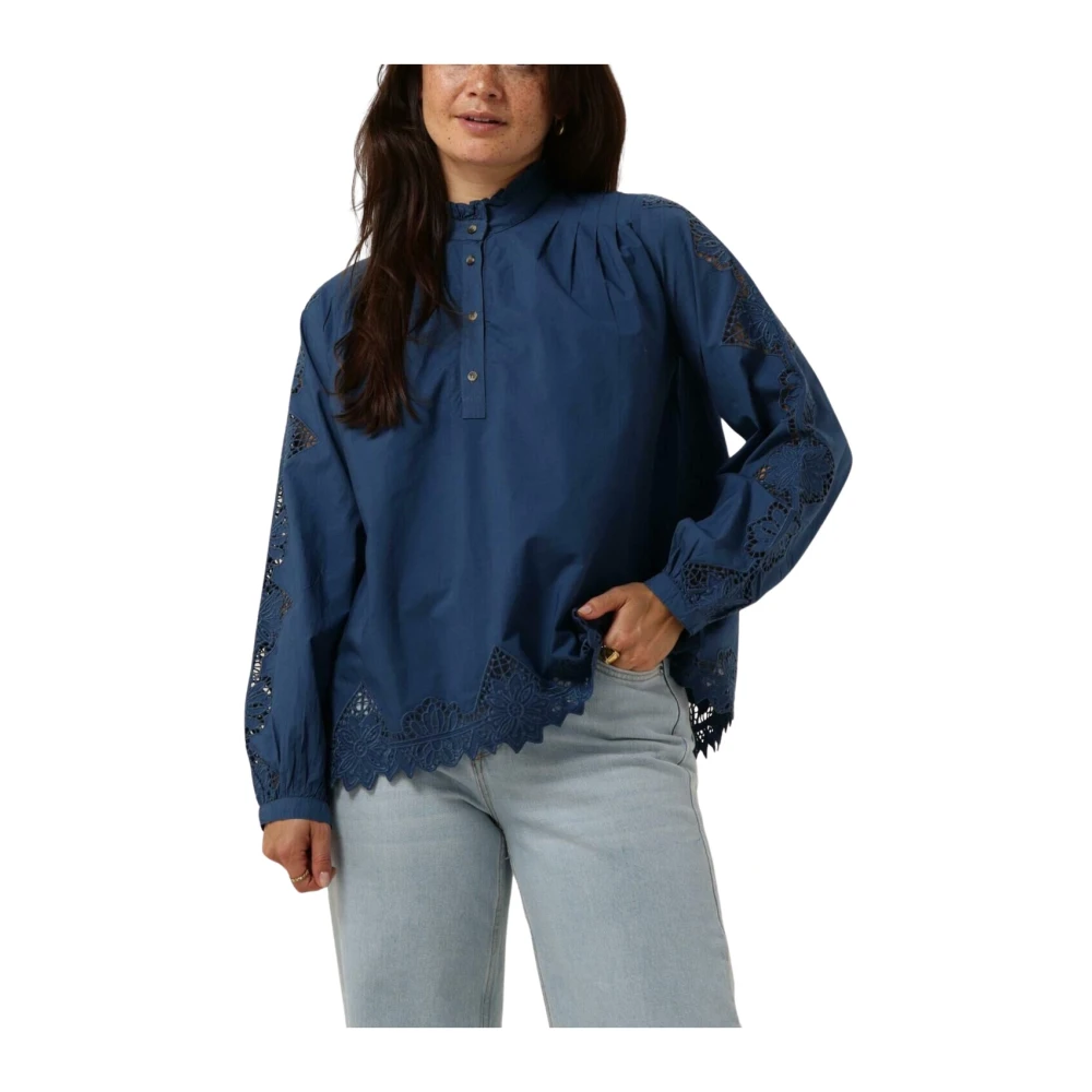 Vanessa Bruno Blauwe Bay Blouse Blue Dames