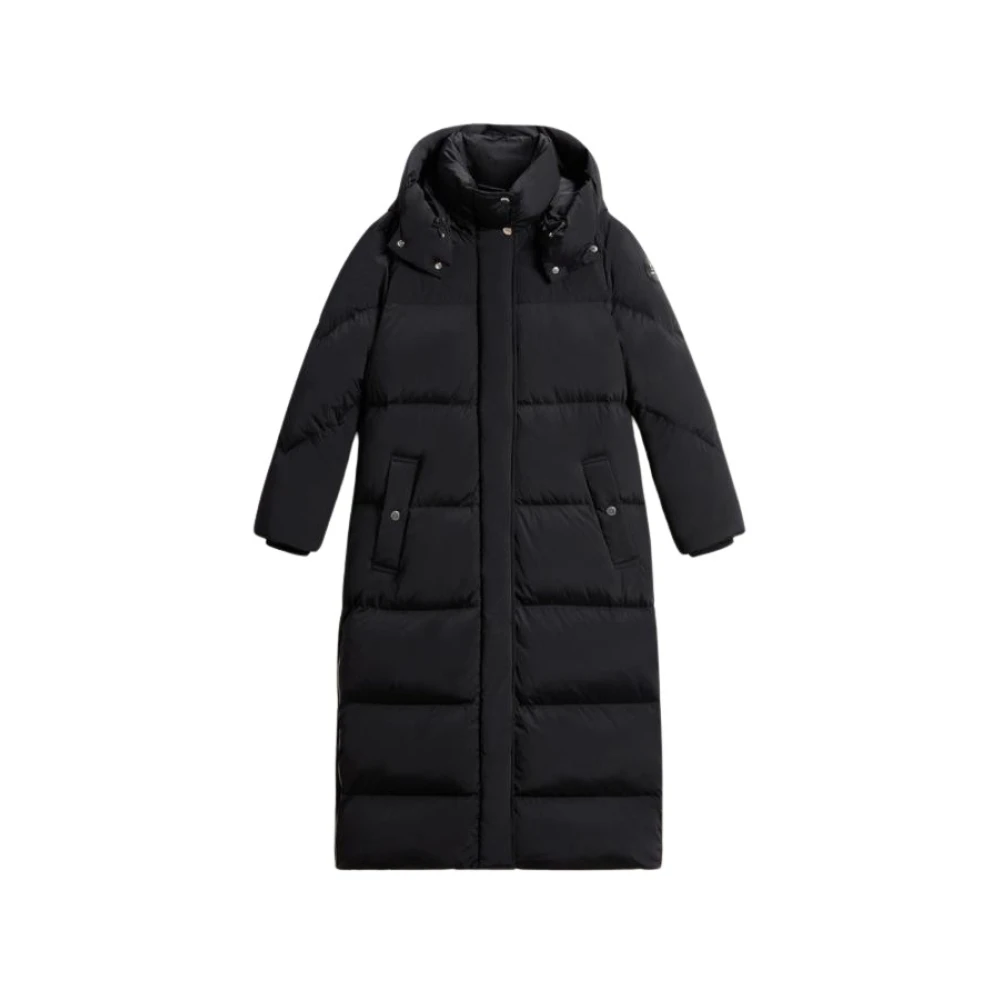Woolrich Aurora Lange Parka Black Dames