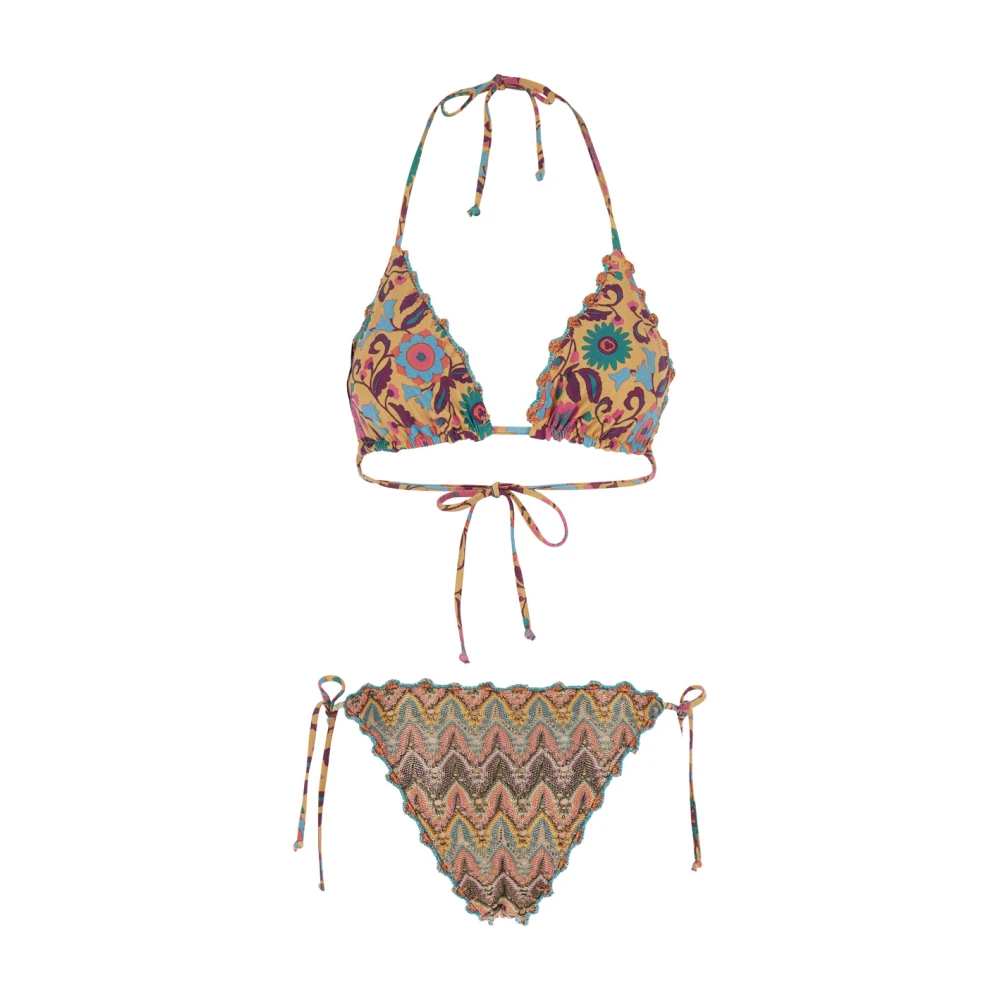 Anjuna Multicolor bikini met all-over print Multicolor Dames