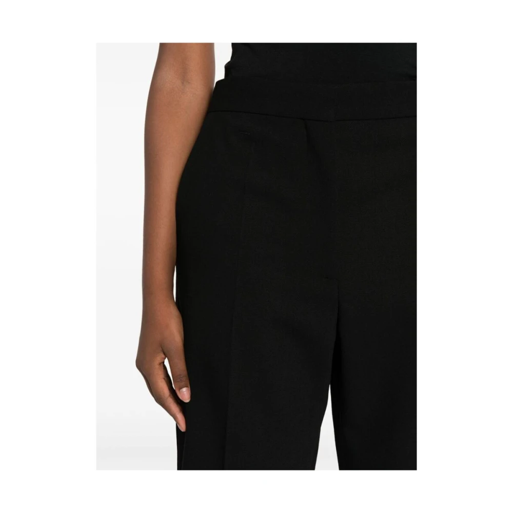 Calcaterra Straight Trousers Black Dames