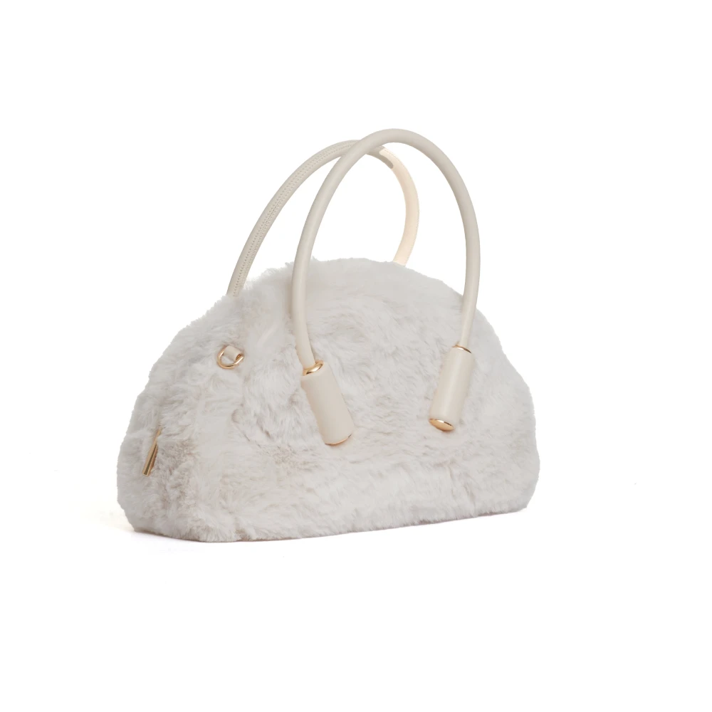 THEMOIRè Eco Bont Schelp Handtas Beige Dames