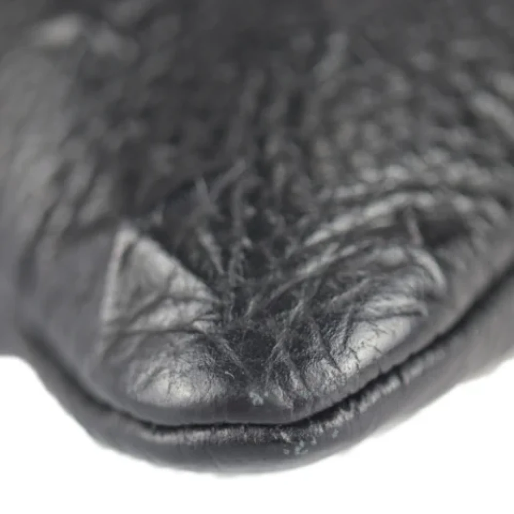 Jimmy Choo Pre-owned Leather clutches Black Dames