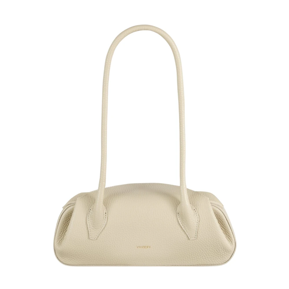 Yuzefi Women's Beige Oyster Mini Shoulder Bag - Shoulder Bags - One Size - Bags