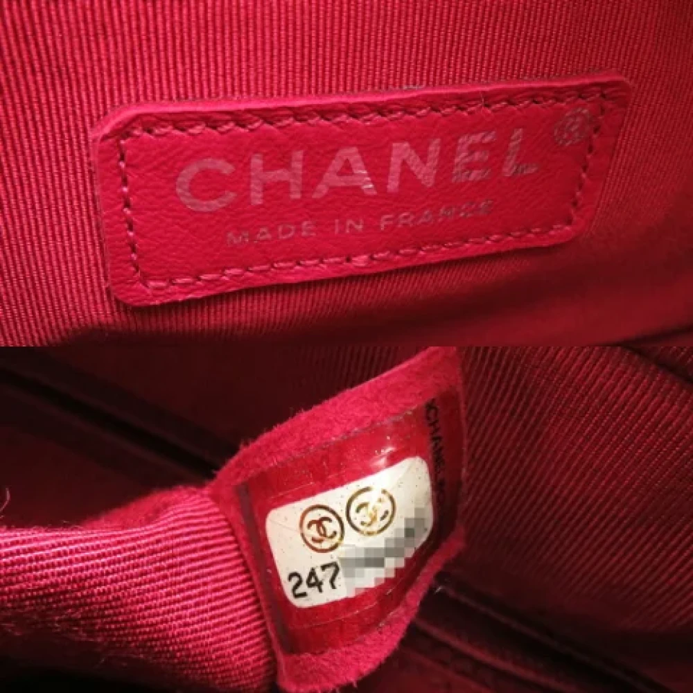 Chanel Vintage Pre-owned Fabric shoulder-bags Black Dames
