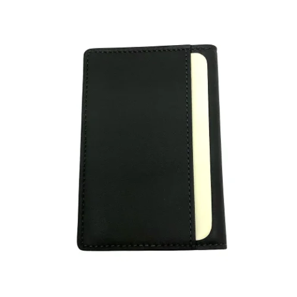 Louis Vuitton Vintage Pre-owned Leather wallets Black Heren
