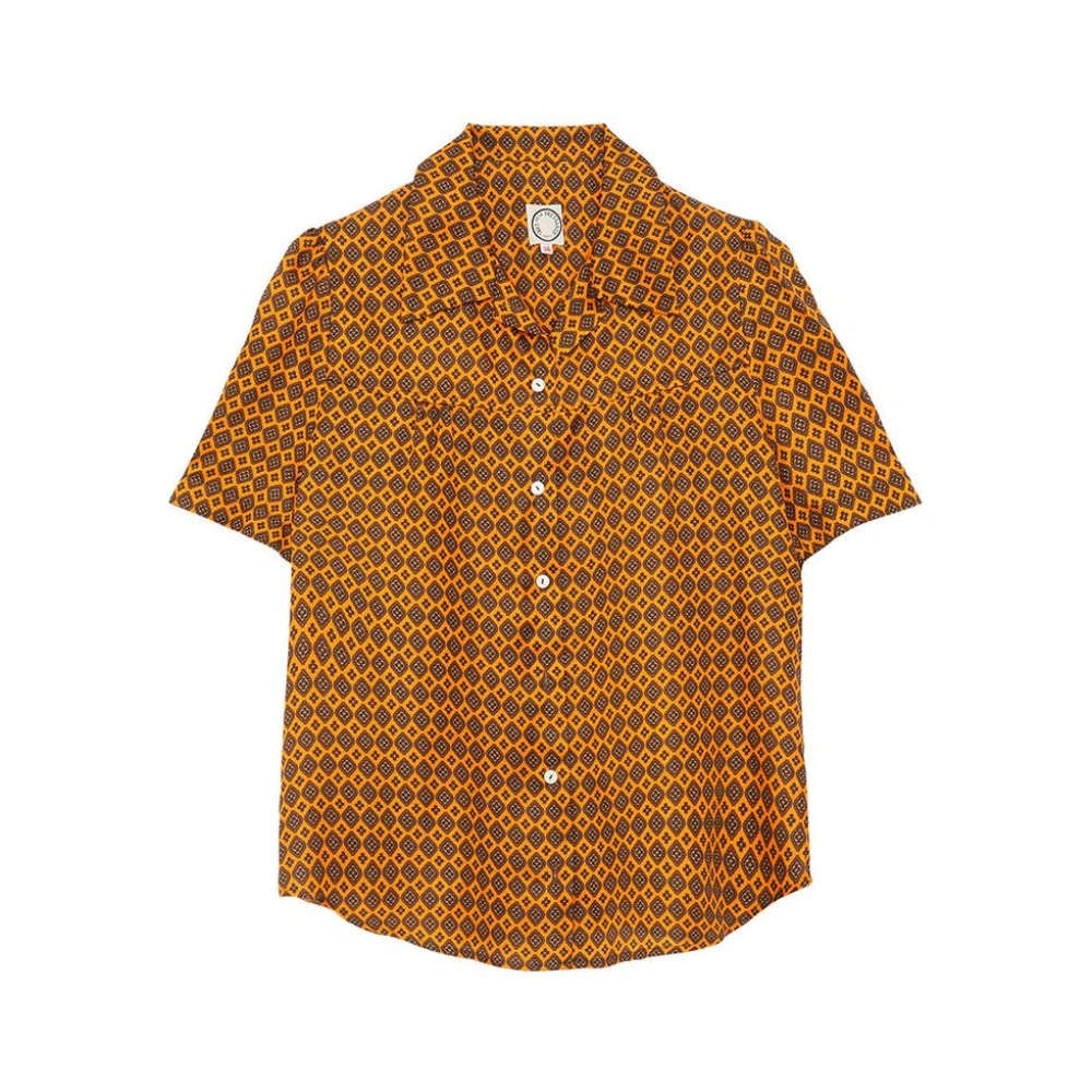 Ines De La Fressange Paris Gedrukte Zomerblouse Multicolor Dames