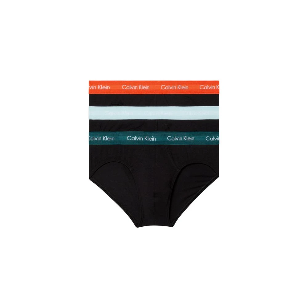 Calvin Klein Zwarte Katoenen Ondergoed Heren Slip Collectie Multicolor Heren