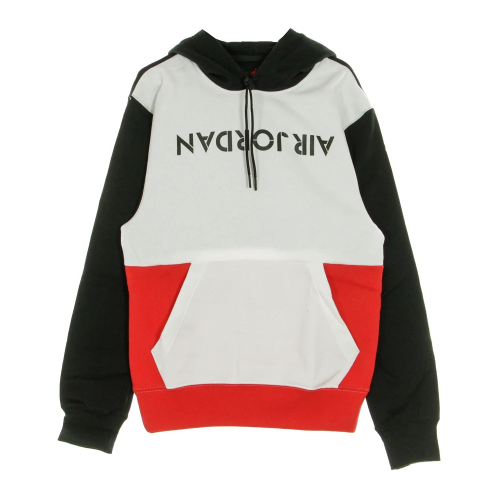 Jordan Grafische hoodie in wit zwart rood Multicolor Heren