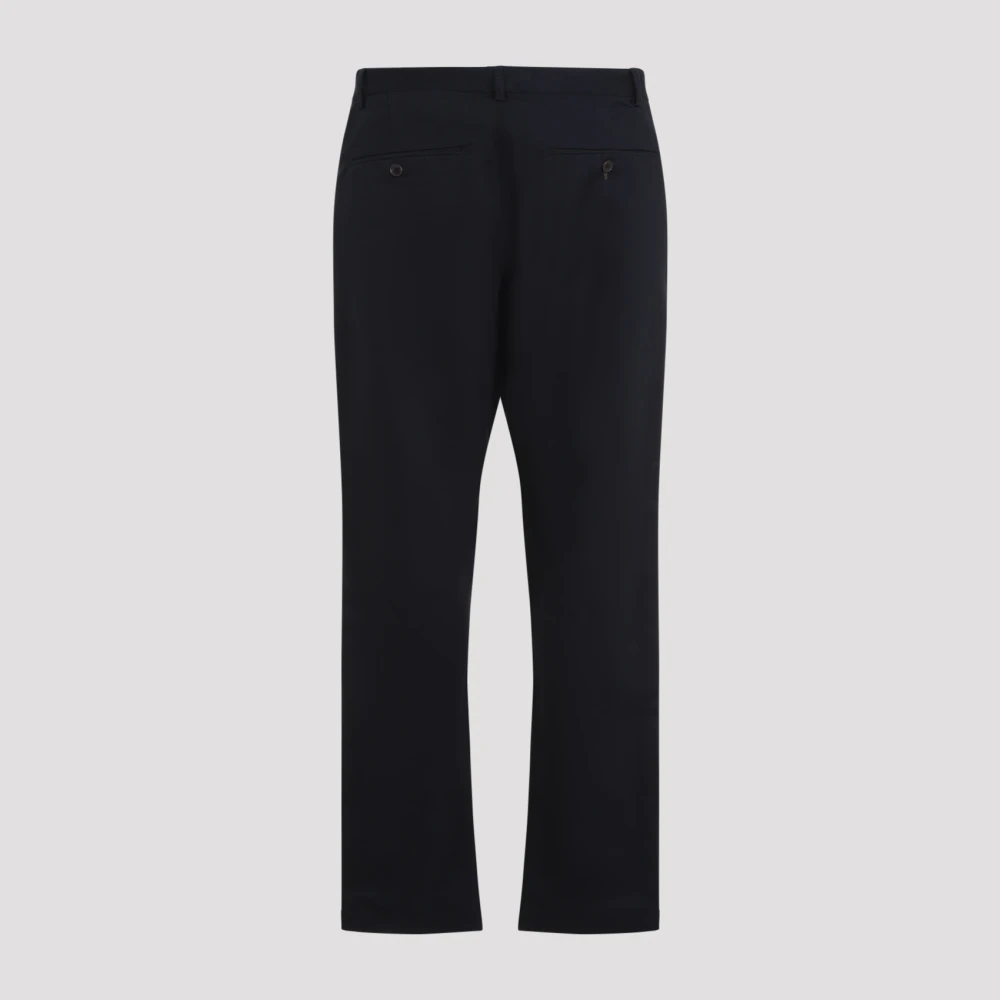 Universal Works Blauwe Chinos voor Mannen Aw24 Blue Heren